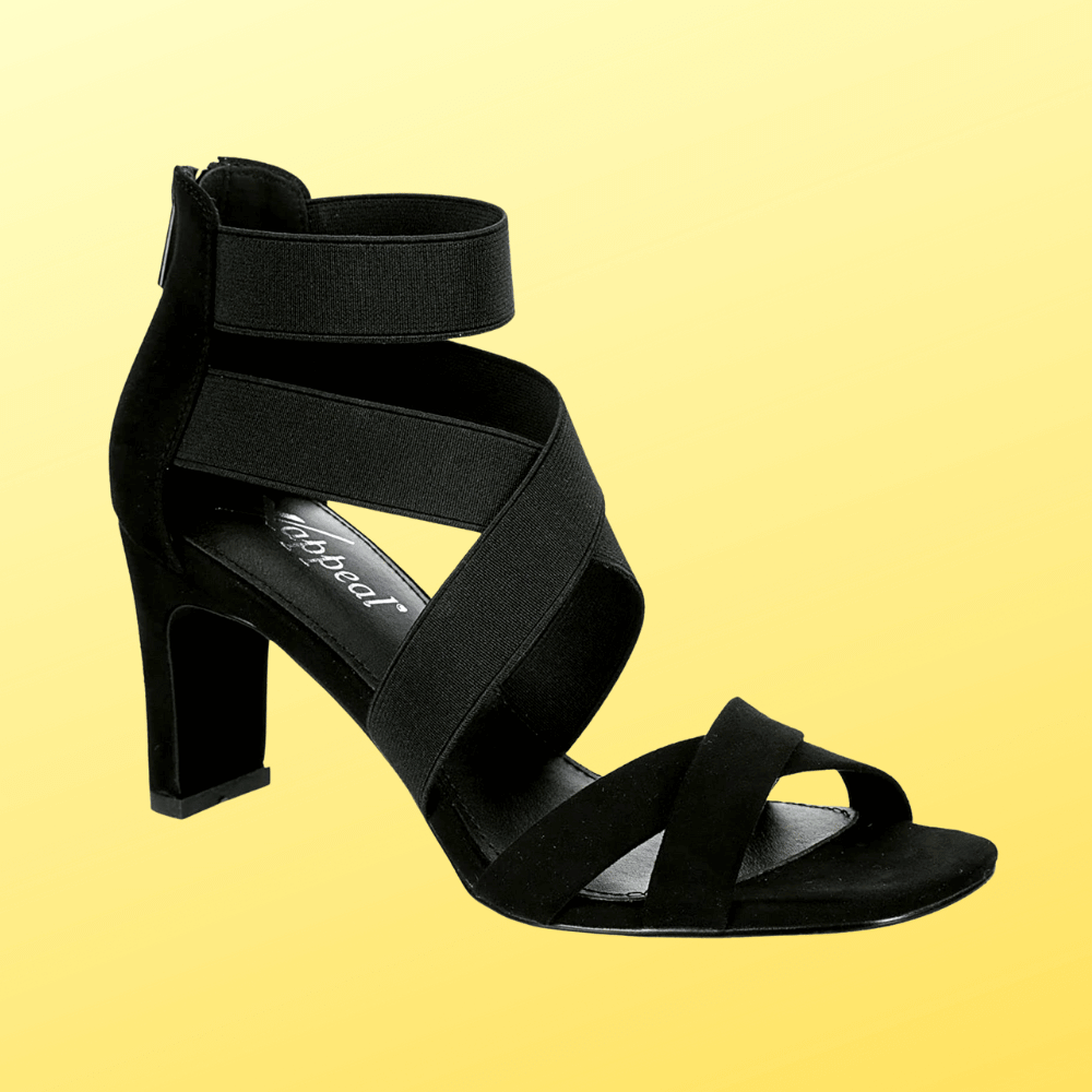 Flexible Fashion: Elevate Style with Elastic Strap Sandal