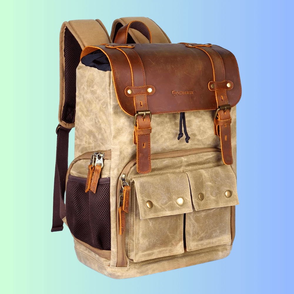 Luxury & Durability: The Ultimate Leather Camera Backpack