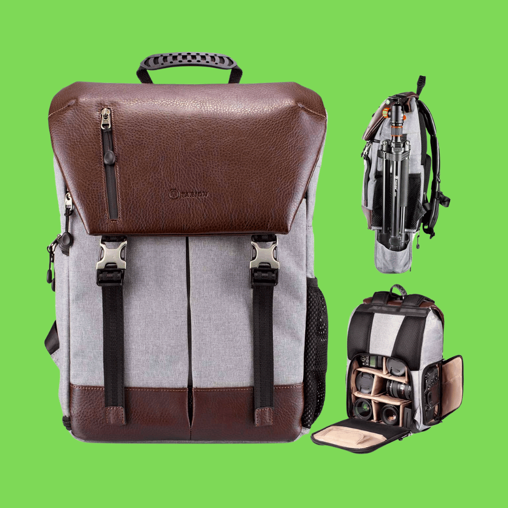 Luxury & Durability: The Ultimate Leather Camera Backpack